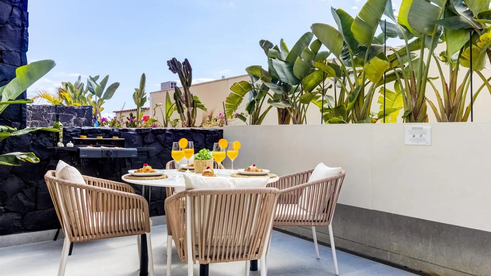 Sea View I Pool I Private Garage I Wi-Fi I Grill I Wine L Coffee 0*, San Miguel de Abona İspanya